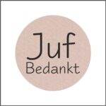 Etiketten – Miss danke – Sand – 500 Stück