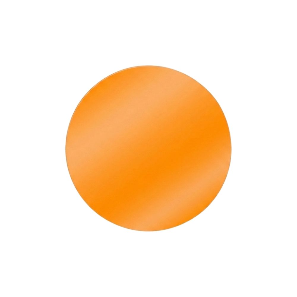 Etiketten rond 35mm | fluor oranje | 1000 stuks