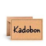 Kadobon Kraft - Rechthoek - 25 Stuks