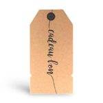 Kadobon Kraft - Label - 20 Stuks