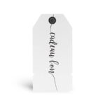 Kadobon Wit - Label - 20 Stuks