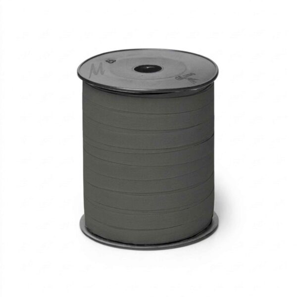 Paperlook krullint - 10 mm x 250 meter - antraciet