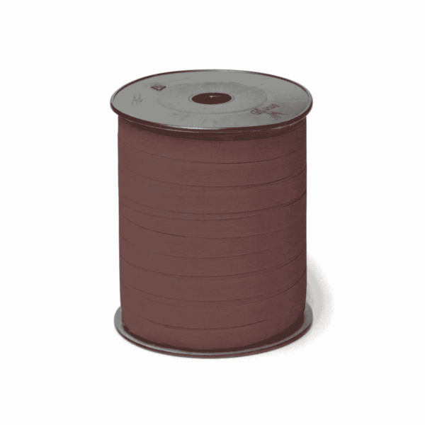 Paperlook krullint – 10 mm x 250 meter – bruin