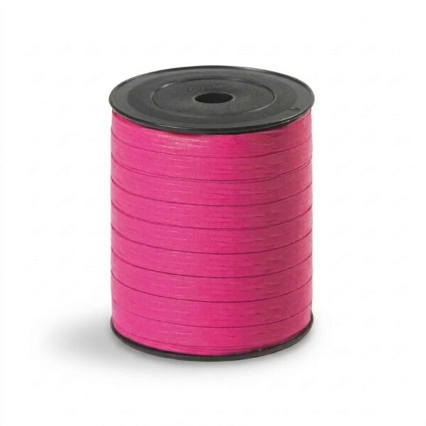 Paperlook krullint – 10 mm x 250 meter – pink