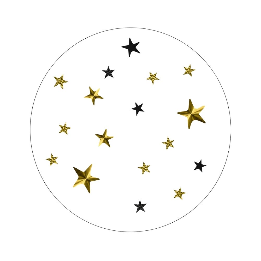 Labels - Stars - 500 pcs.