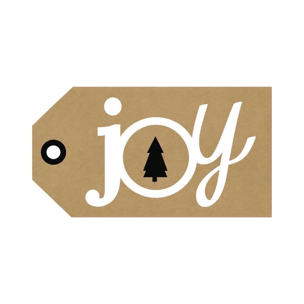Gift tag – Joy – 20 pieces