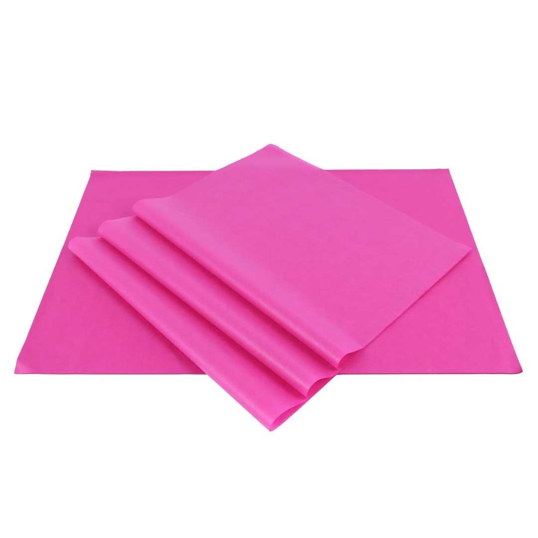 Zijdevloei - 240 vel - 50x70cm - pink