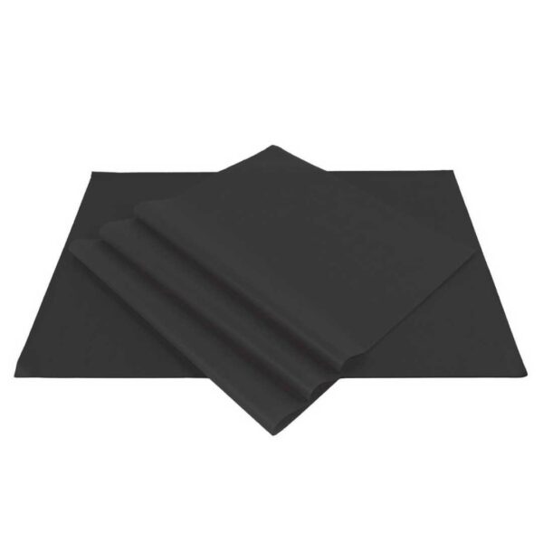Zijdevloei - 240 vel - 50x70cm - zwart