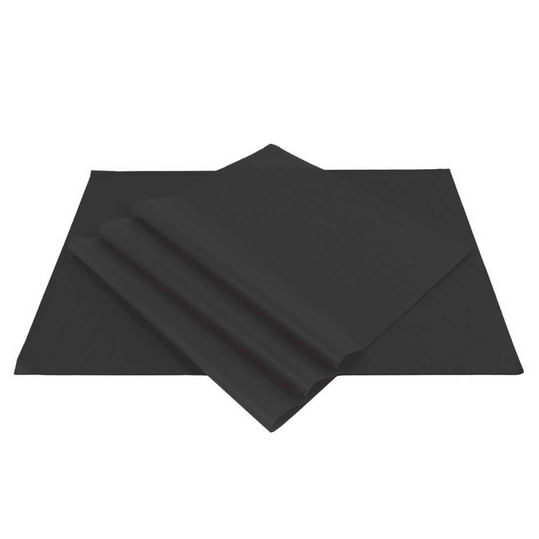 Zijdevloei - 240 vel - 50x70cm - zwart