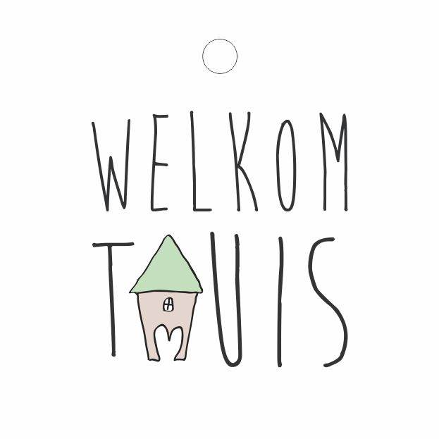 cadeau kaartjes – 20 stuks – Welkom thuis