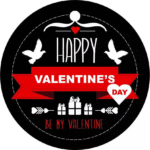 Gift Tags – "Happy Valentine's Day" – 20 pieces - Image 2