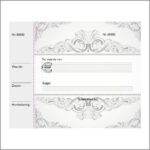 Geschenkgutschein – Deluxe – Barock – 25 Stück – Bild 2