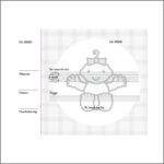 Kadobon -  Baby pink - blok van 25 stuks - Afbeelding 2