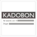 Kadobon blok taupe - Afbeelding 2