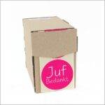 Etiketten – Miss danke – fluoreszierendes Pink – 500 Stück – Bild 2