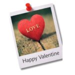 Doppelte Geschenkkarten – "Happy Valentine" – 20 Stück – Bild 2