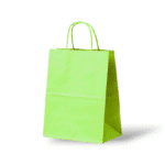 Paper bag (M) – Lime / Light Green – 50 pieces