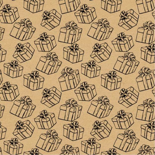 Geschenkpapier - Geschenkemotiv
