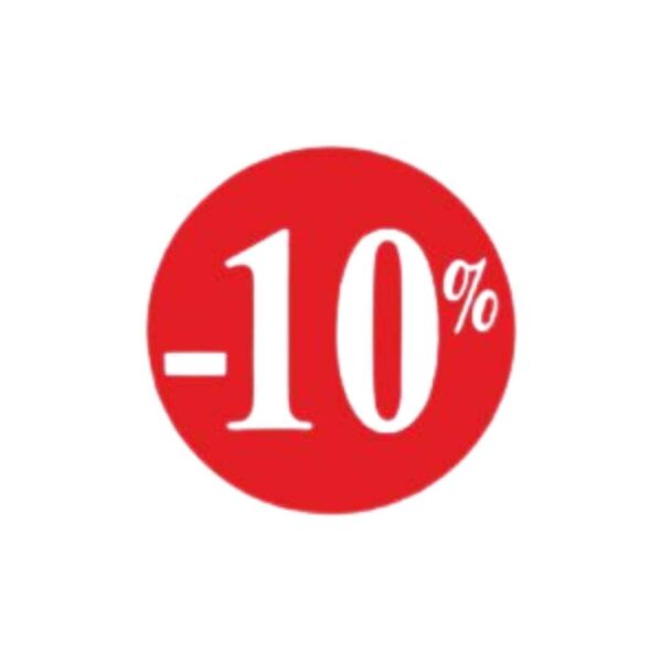 Etiketten Korting 10%