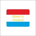 Etiketten - Made in Holland - 500 stuks