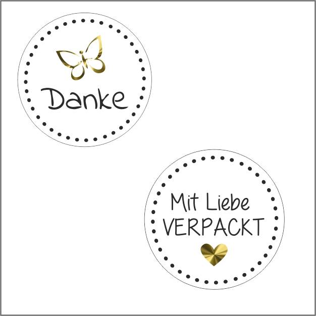 Text Aufkleber