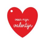 Cadeaukaartjes – Valentijn hart – 20 stuks