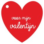 Cadeaukaartjes – Valentijn hart – 20 stuks - Afbeelding 2