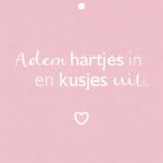 Geschenk-Tags – "Herzen einatmen und Küsse aus" – 20 Stück – Bild 2