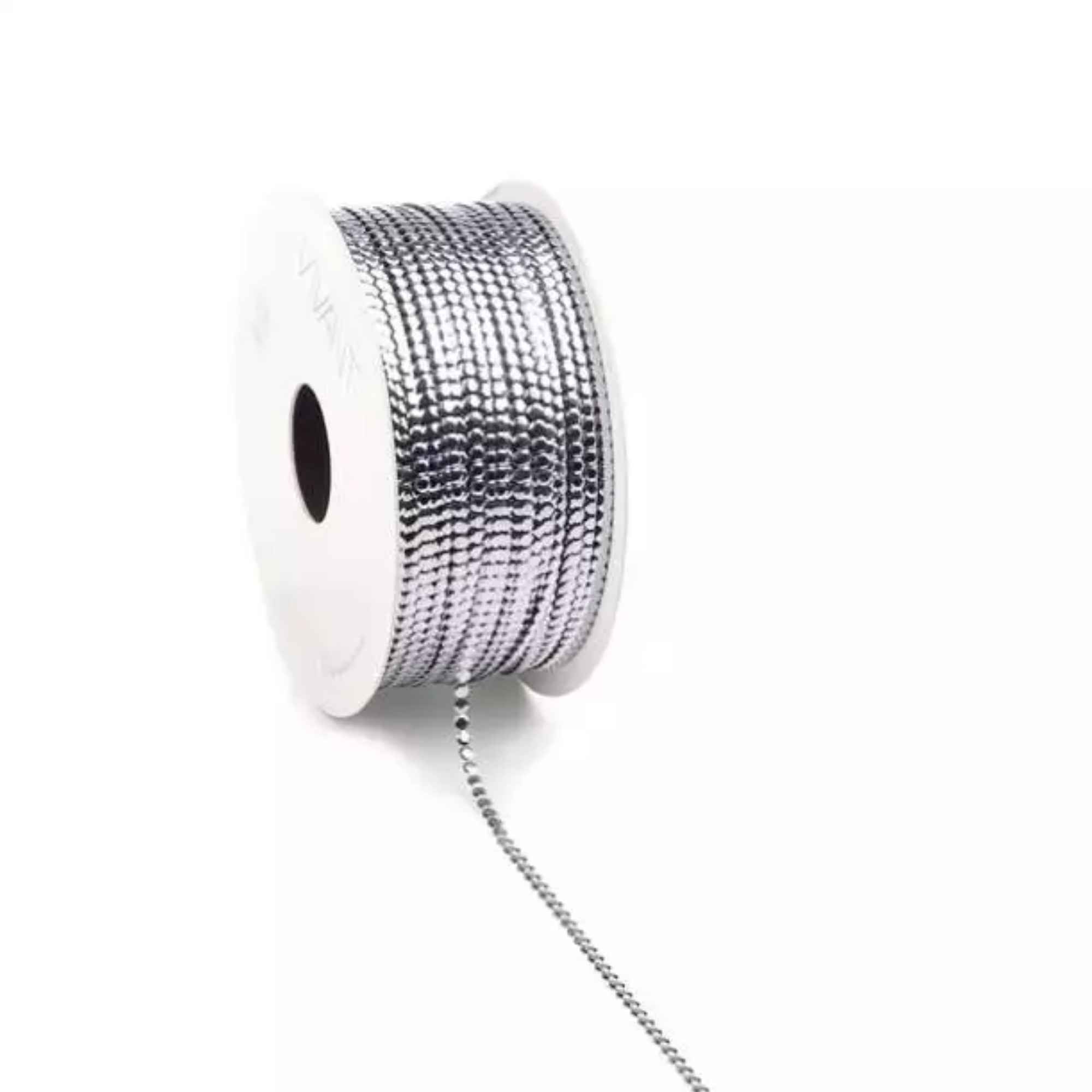 Circle cord - zilver - 3mm x 50 meter