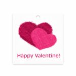 Cadeaukaartjes – "Happy Valentine!" – 20 stuks