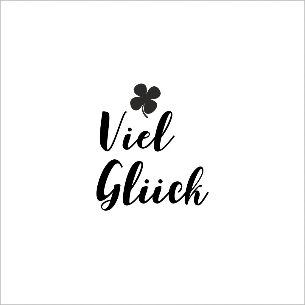 Together wenskaart – viel glück – 6 stuks