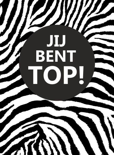 Link greeting card - you are top - 6 pieces