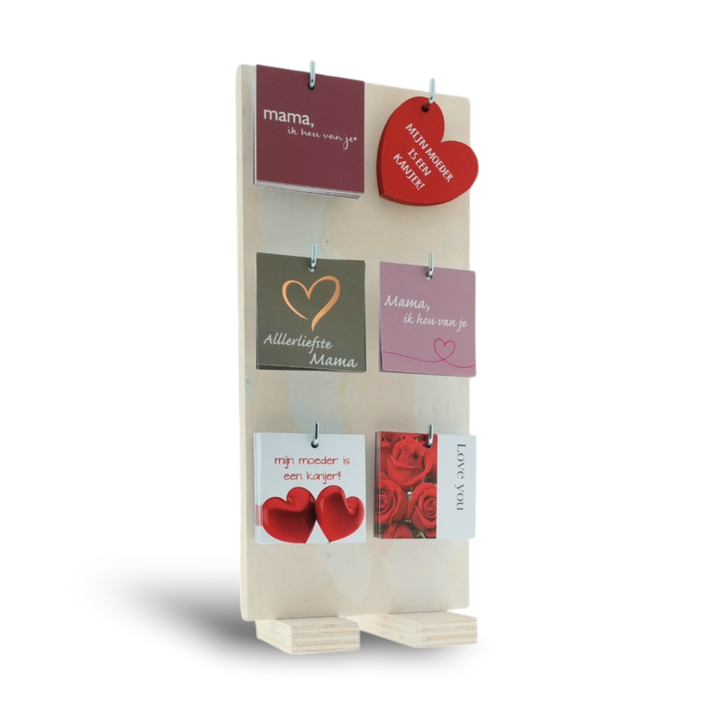 Display Moederdag – 6 Haaks – 120 Kaartjes – Cadeaukaartjes
