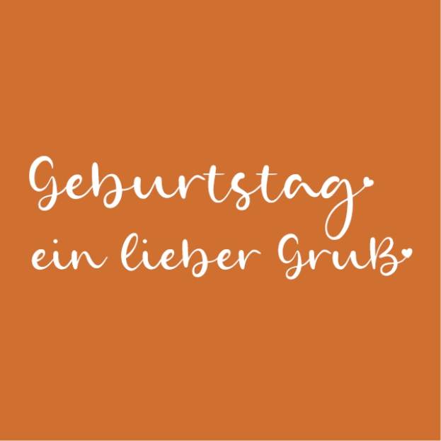 Geburtstag ein lieber Gruß