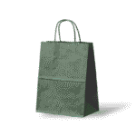 Papieren Tas (M) – Leger Groen – 50 Stuks