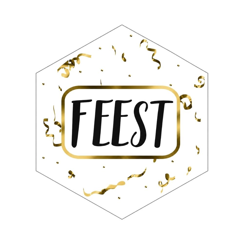 Etiketten – Feest – 250 stuks