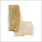 Dekobander -Net Gold – 10 meter – Bild 2