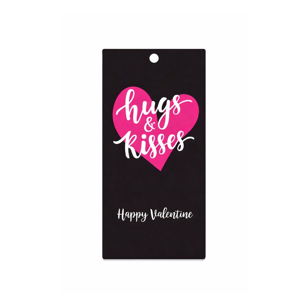 Cadeaukaartjes – "Hugs & Kisses" – 20 stuks