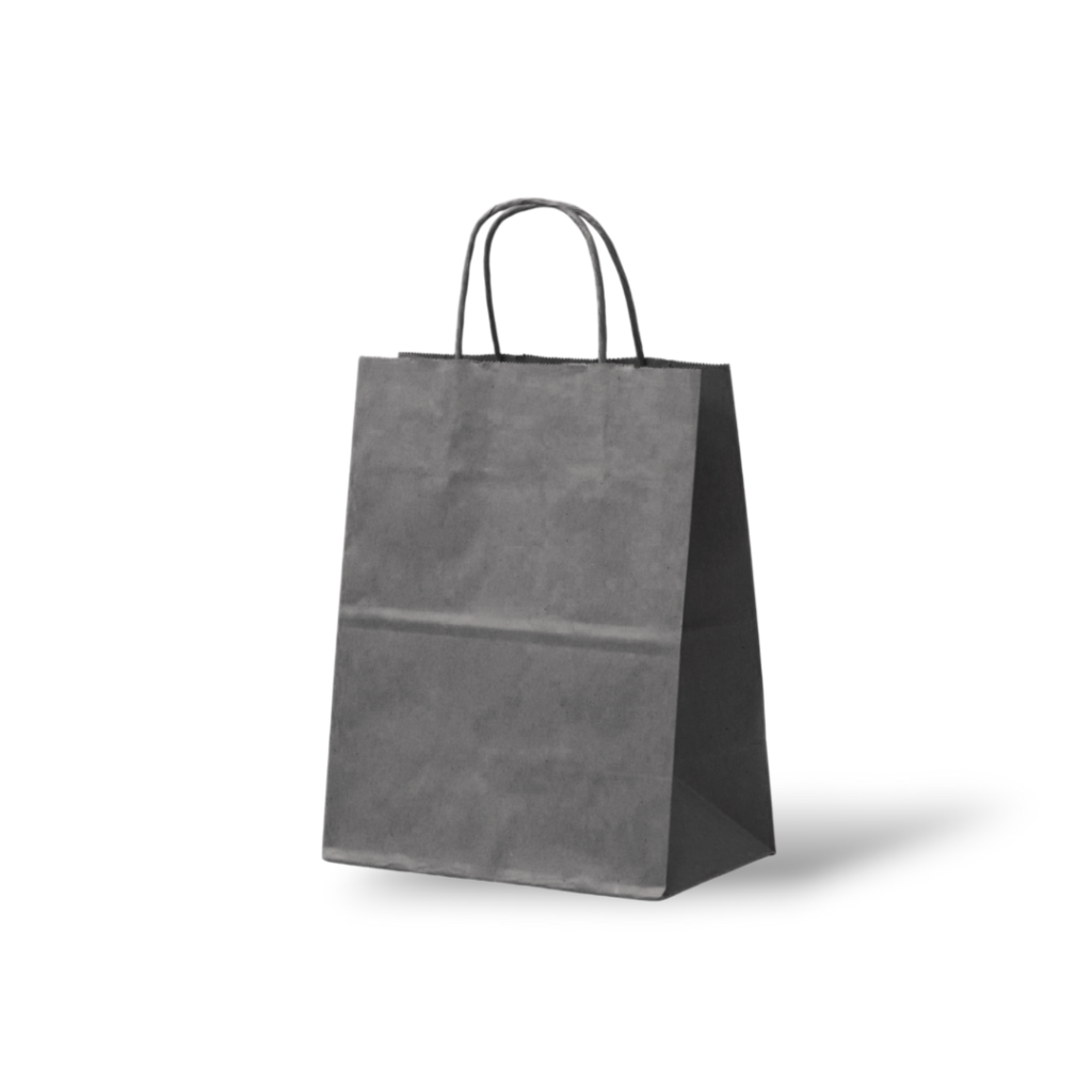 Paper bag(s) – anthracite / dark grey – 50 pieces
