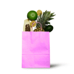 Papiertüte – hellrosa – 50 Stück – Bild 2