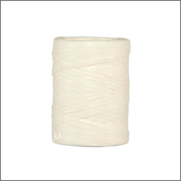 Paper Raffia 100 meter - light cream
