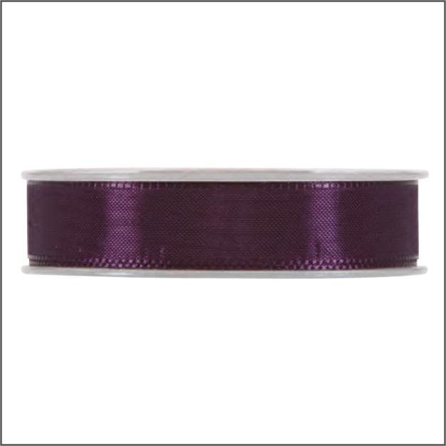 Taft - aubergine - 25mm x 50 meter