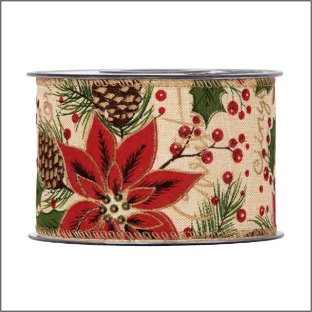 Dekobander-xmas star - red
