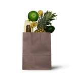 Paper bag(s) – chocolate brown – 50 pieces - Image 2