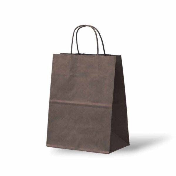 Papieren Tas (M) – Chocolade Bruin 