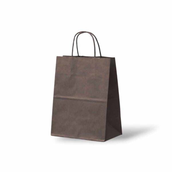 Papieren Tas Chocolade Bruin