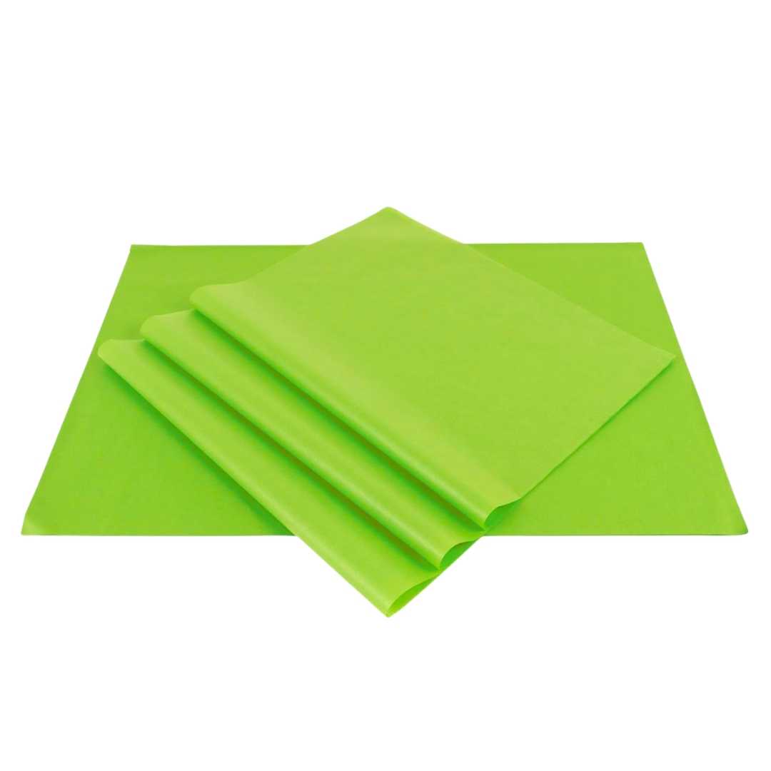 Zijdevloei - 240 vel - 50x70cm - lime