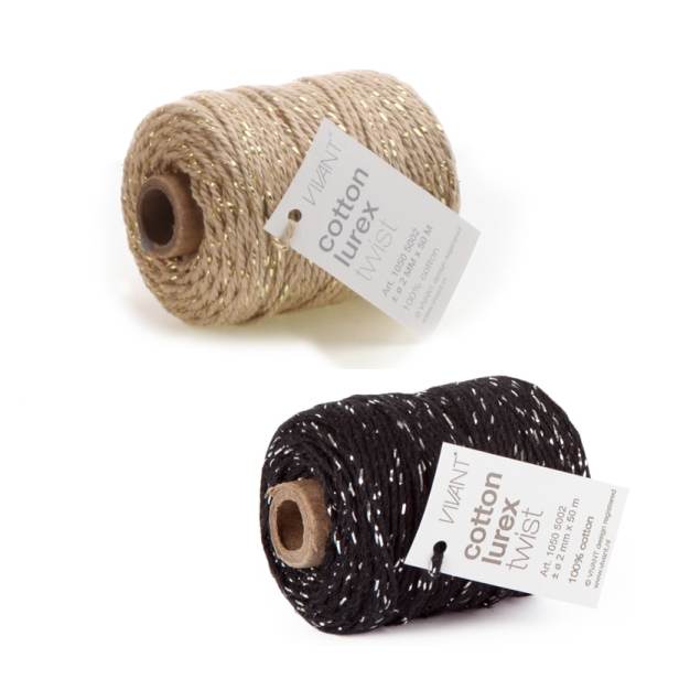 Glitter klosjes - Lurex