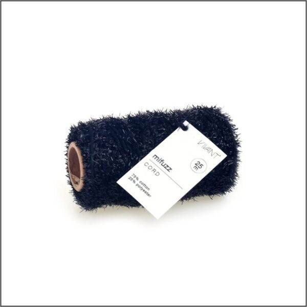 Cord - 25 meters - black glamour