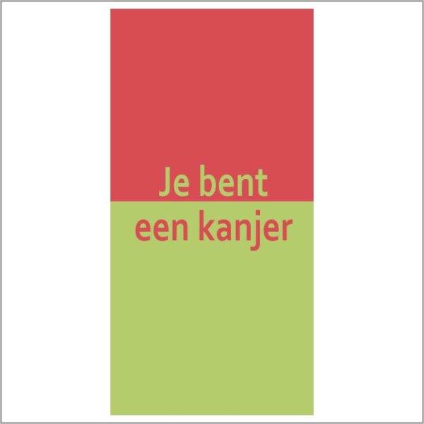 cadeau kaartjes - 20 stuks - Je bent een kanjer